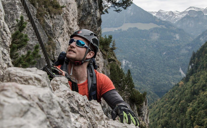 Im Grünstein Klettersteig
