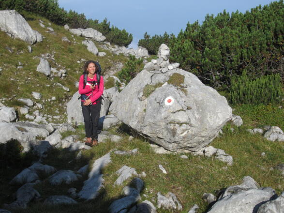 im oberen Teil des Alpetal