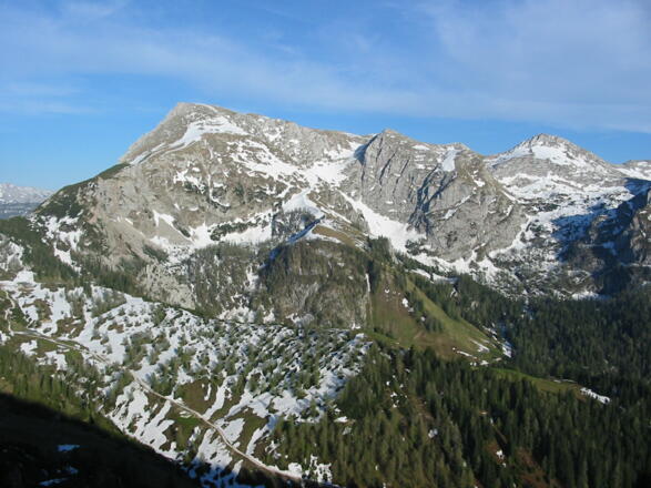 Der Schneibstein aus Nordwesten.