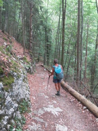 Abstieg nach Hammerbach