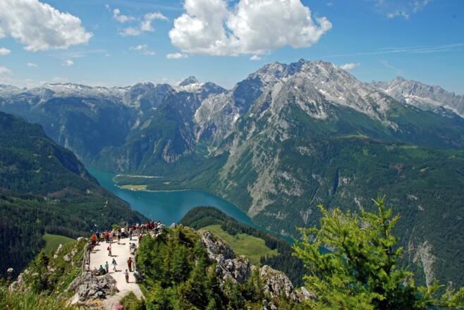 Auf dem Jennergipfel