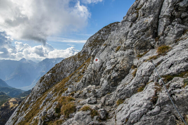 Aufstieg zum Jägerkreuz