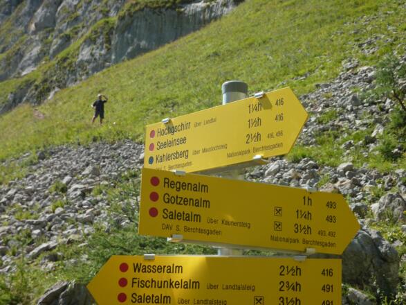 Richtung - Gotzenalm