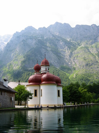 Die berühmte Barockkirche St. Bartholomä.