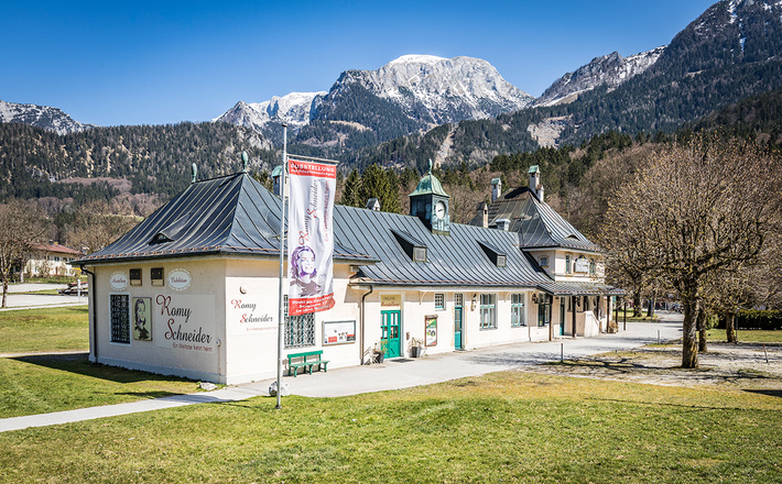 Der denkmalgeschützte Alte Bahnhof Königssee