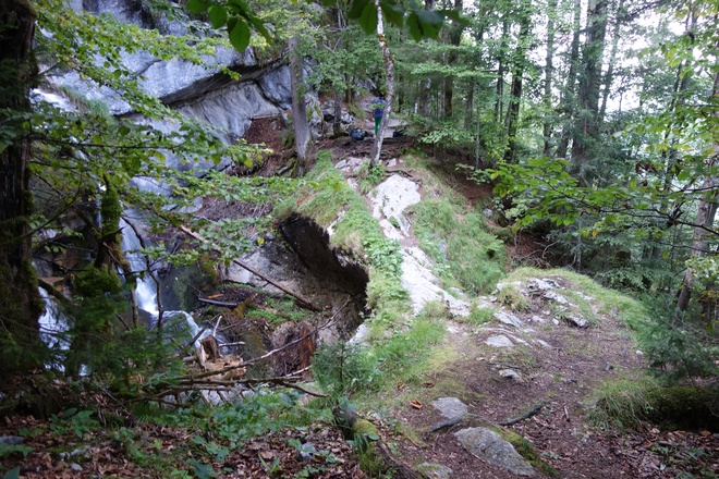 Naturbrücke am Schrainbach