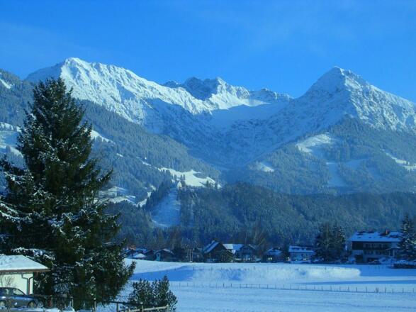 Blick vom Südbalkon