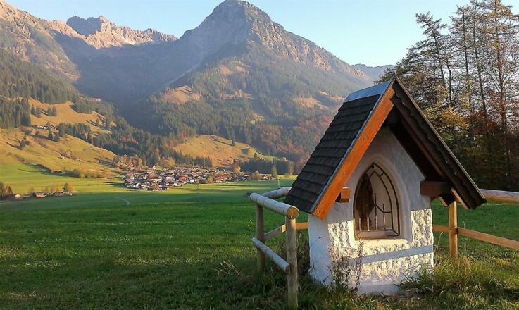 Am Wegrand zur Schöllanger Burg