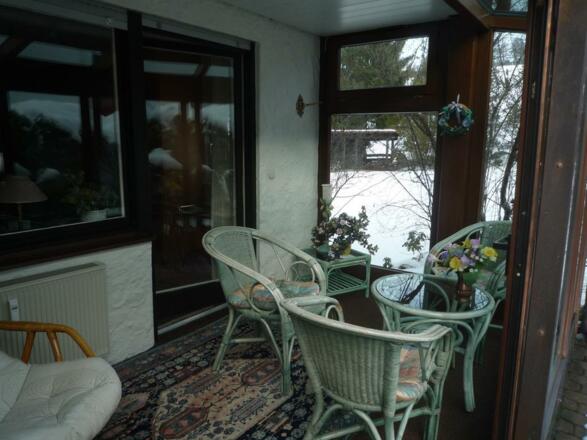 Beheizter Wintergarten m. Südterrasse