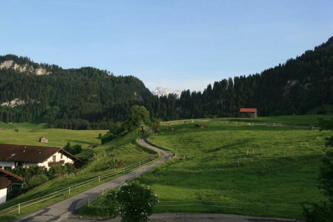 Blick vom Balkon Richtung Südwest