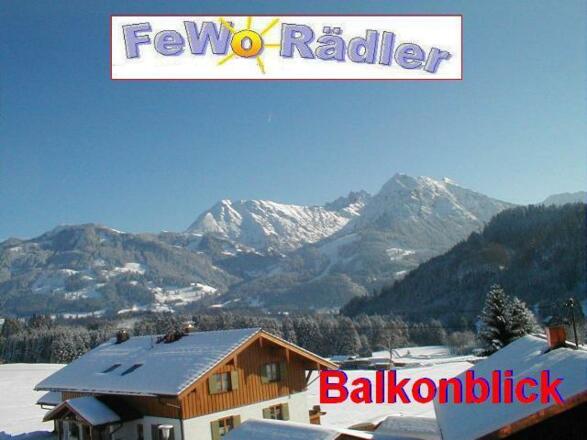 Balkonblick zum Rubihorn