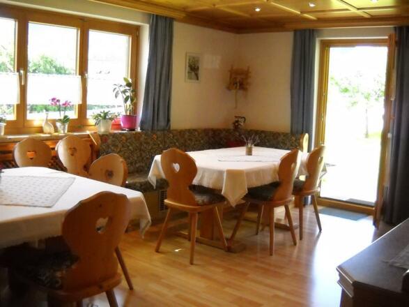 Aufenthaltsraum/Frühstücksraum