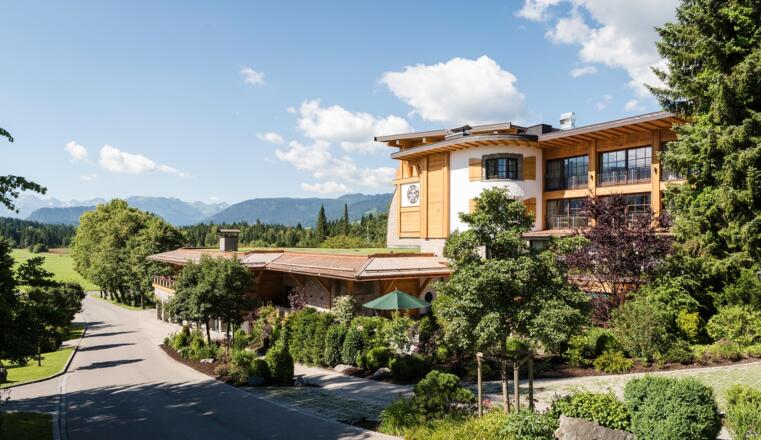 Außenfassade - Bergblick