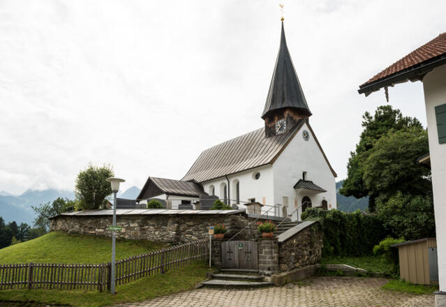 Ehemalige katholische Pfarrkirche St. Katharina in Obermaiselstein