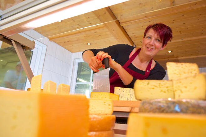 Bergkäse-Sennerei Schweineberg in Ofterschwang