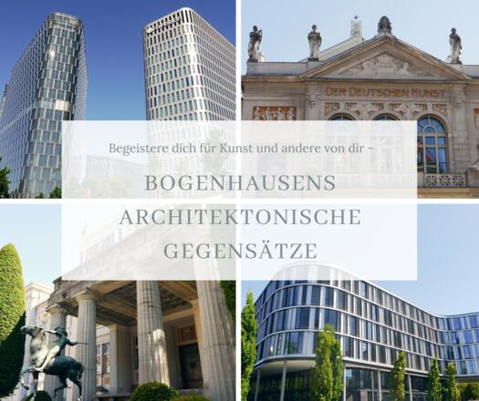 Bogenhausens architektonische Gegensätze