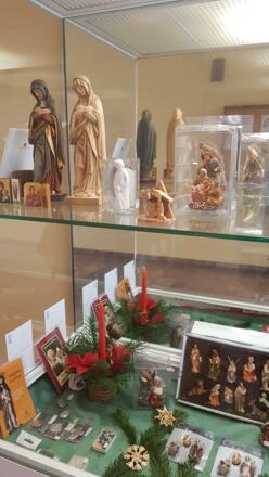 Marienfiguren der Herzogspitalkirche - lauter kleine Glücksbringer  zum mitnehmen! 