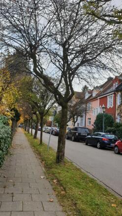 Reihenhaussiedlung in der Kratzerstraße