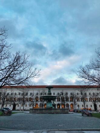 Geschwister-Scholl-Platz Winter