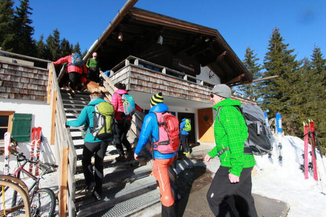 Rohrkopfhütte Winter