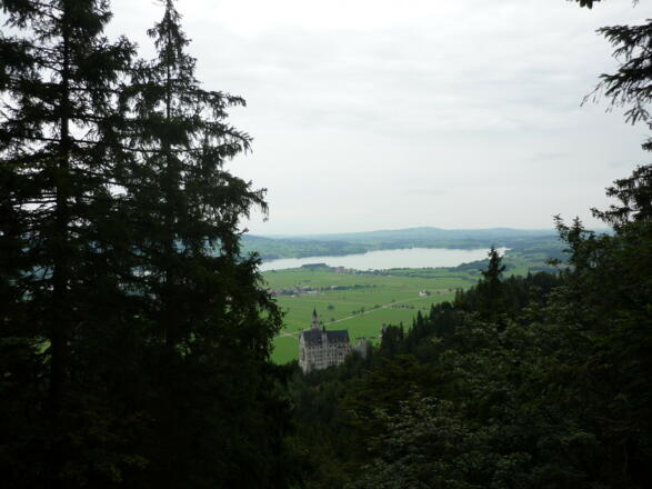 Blick auf das Schloss