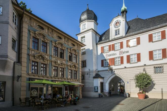 Mittertor und Städtisches Museum Rosenheim