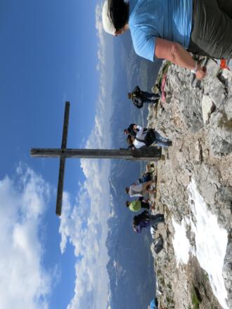 Gipfelkreuz auf dem Säuling