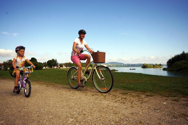 am Forggensee bei Brunnen