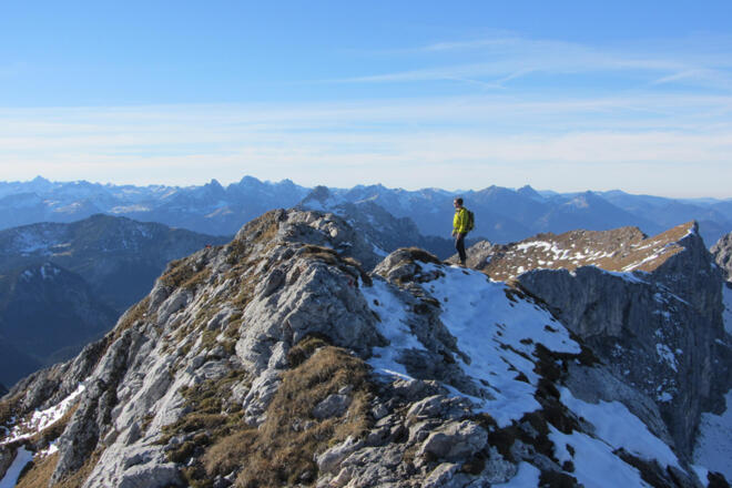 Bergtour - Hochplatte - Blick auf Lechtaler Alpen
