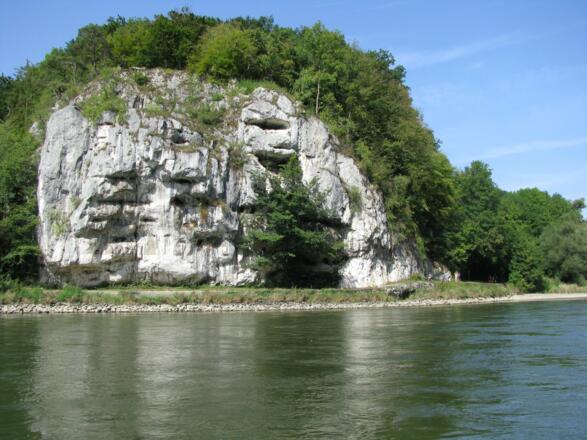 &quot;Bienenkorb&quot; - Felsformation in der Weltenburger Enge
