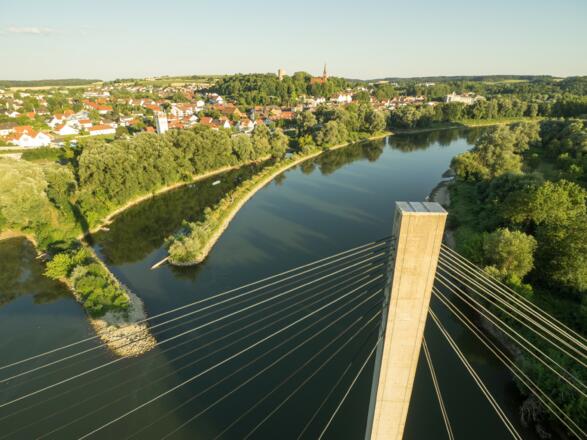 Die Donau in Bad Abbach