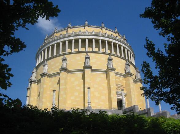 Befreiungshalle König Ludwig I. auf dem Michelsberg in Kelheim im Altmühltal