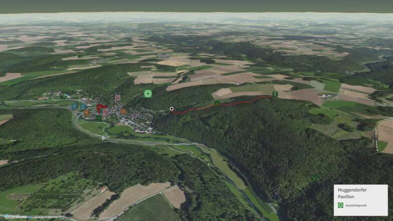 Themenweg in der Fränkischen Schweiz: Felsensteig (Braun-Kreuz) ~ von Muggendorf auf´s Hohe Kreuz