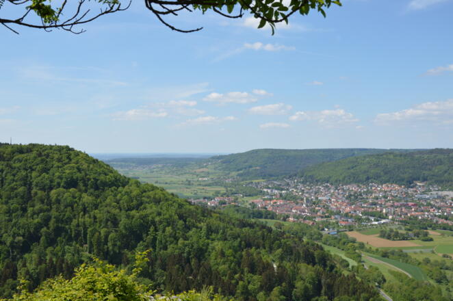 Blick auf Ebermannstadt