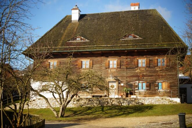 Restaurierter Stadl in Kirchdorf