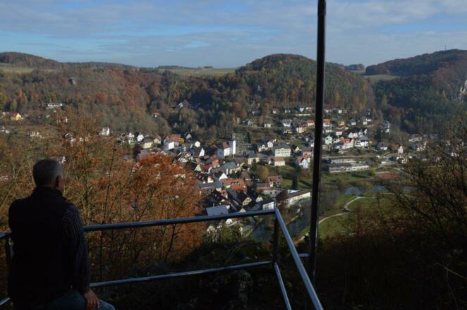 Frauenstein - Blick auf Muggendorf