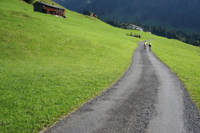 Rennradfahren im Bregenzerwald