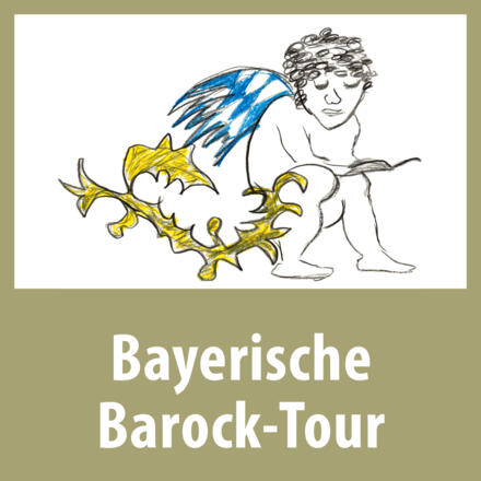 Markierung Bayerische Barock-Tour
