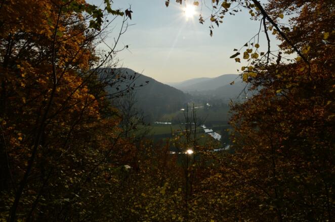 Neideckblick auf der Tour