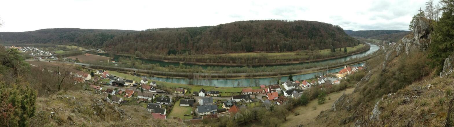 Blick ins Altmühltal