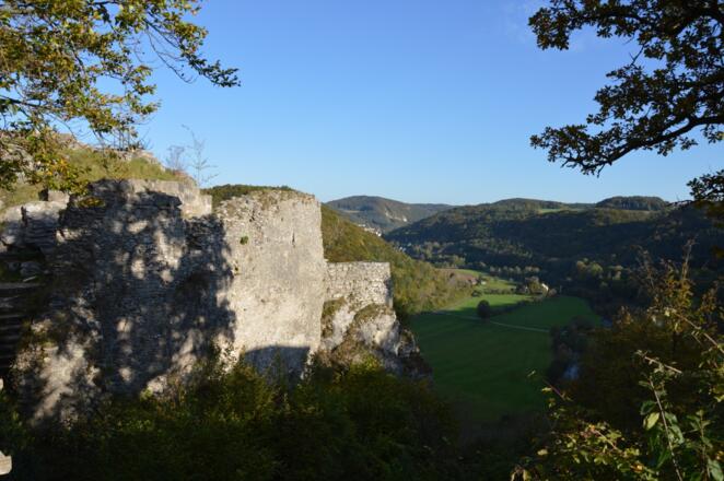 Blick von der Neideck in´s Muggendorfer Tal
