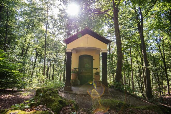 Schneiderkapelle über Riedenburg im Altmühltal