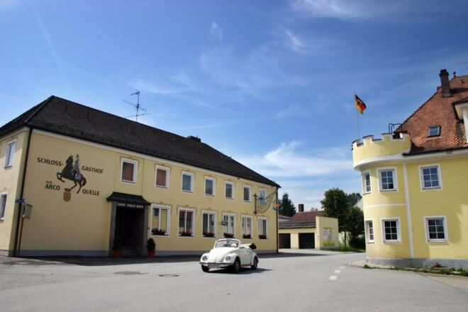 Traditionsbrauerei Graf Arco in Adldorf.