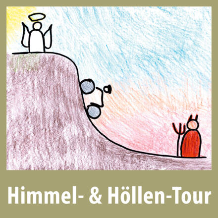 Markierung Himmel- &amp; Höllen-Tour