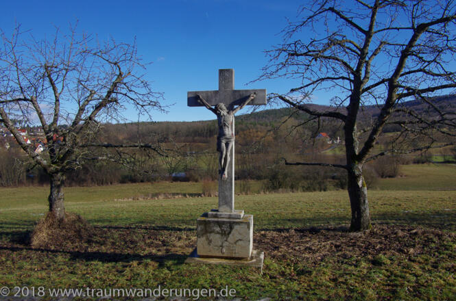 Wegkreuz am Nordrand des Walberla