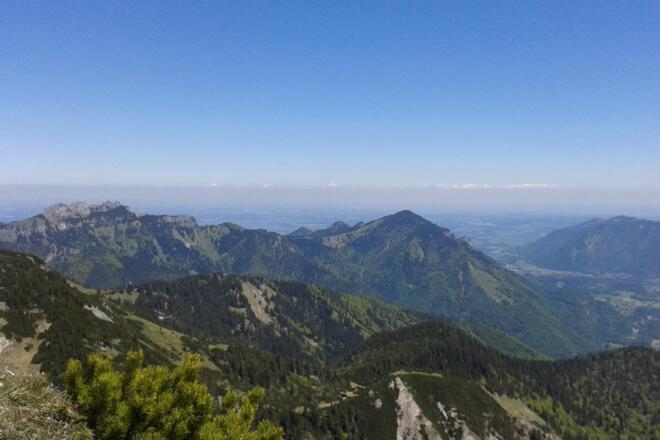 Blick auf Kampenwand