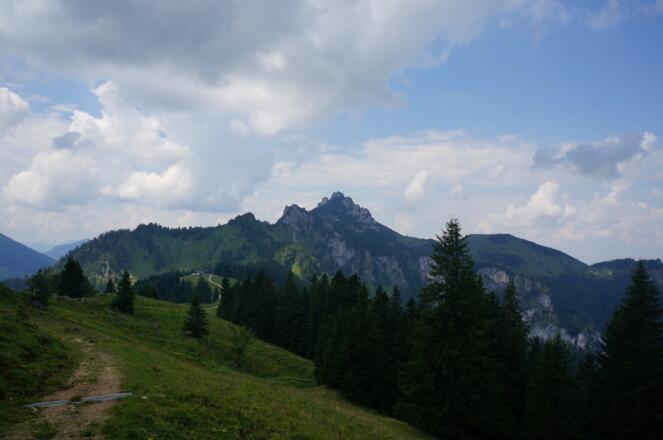 Blick zur Kampenwand