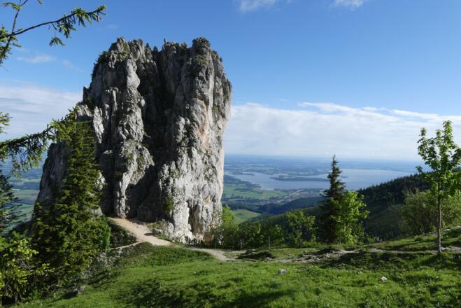 Staffelstein aus Wettersteinkalk