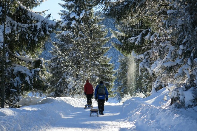 Weg zur Frasdorfer Hütte