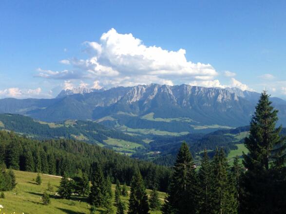 Blick vom Spitzstein